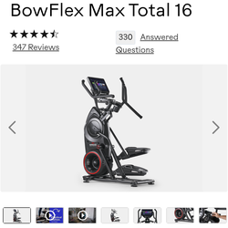 Bowflex Max Trainer Total 16