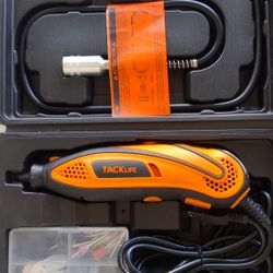 Tack Life RTD35ACL Orange Black 120V Multi Functional R3 Rotary Tool Kit