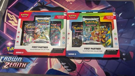 Pokemon Mega Evolution - First Partner Illustration Collection Series 2 & Series 3