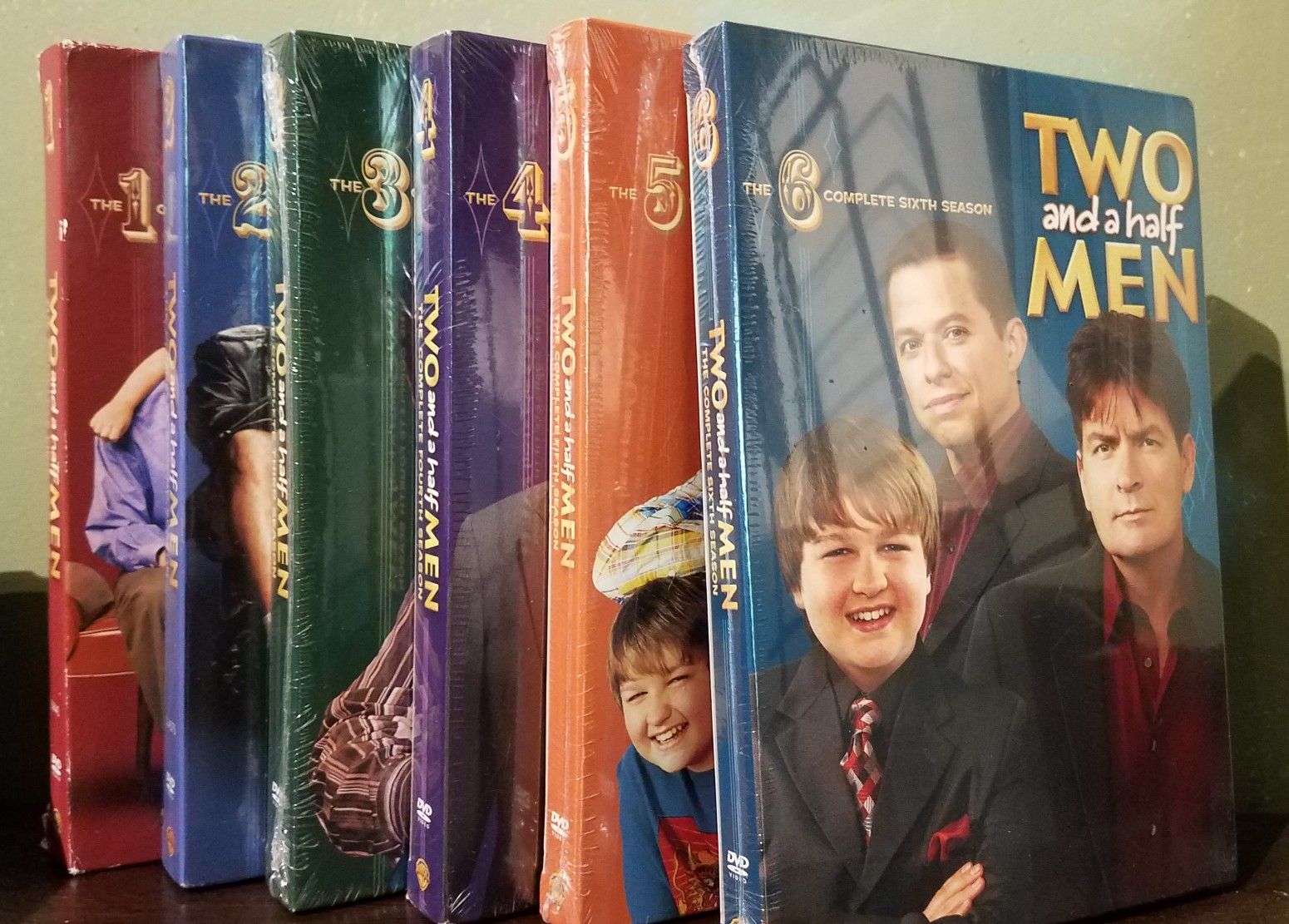 DVD Set "Two and a Half Men" Seasons 1-6