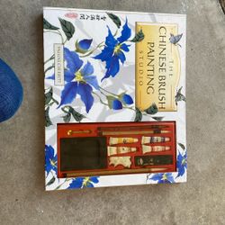 This is The Chinese Brush Painting Studio art set by Pauline Cherrett