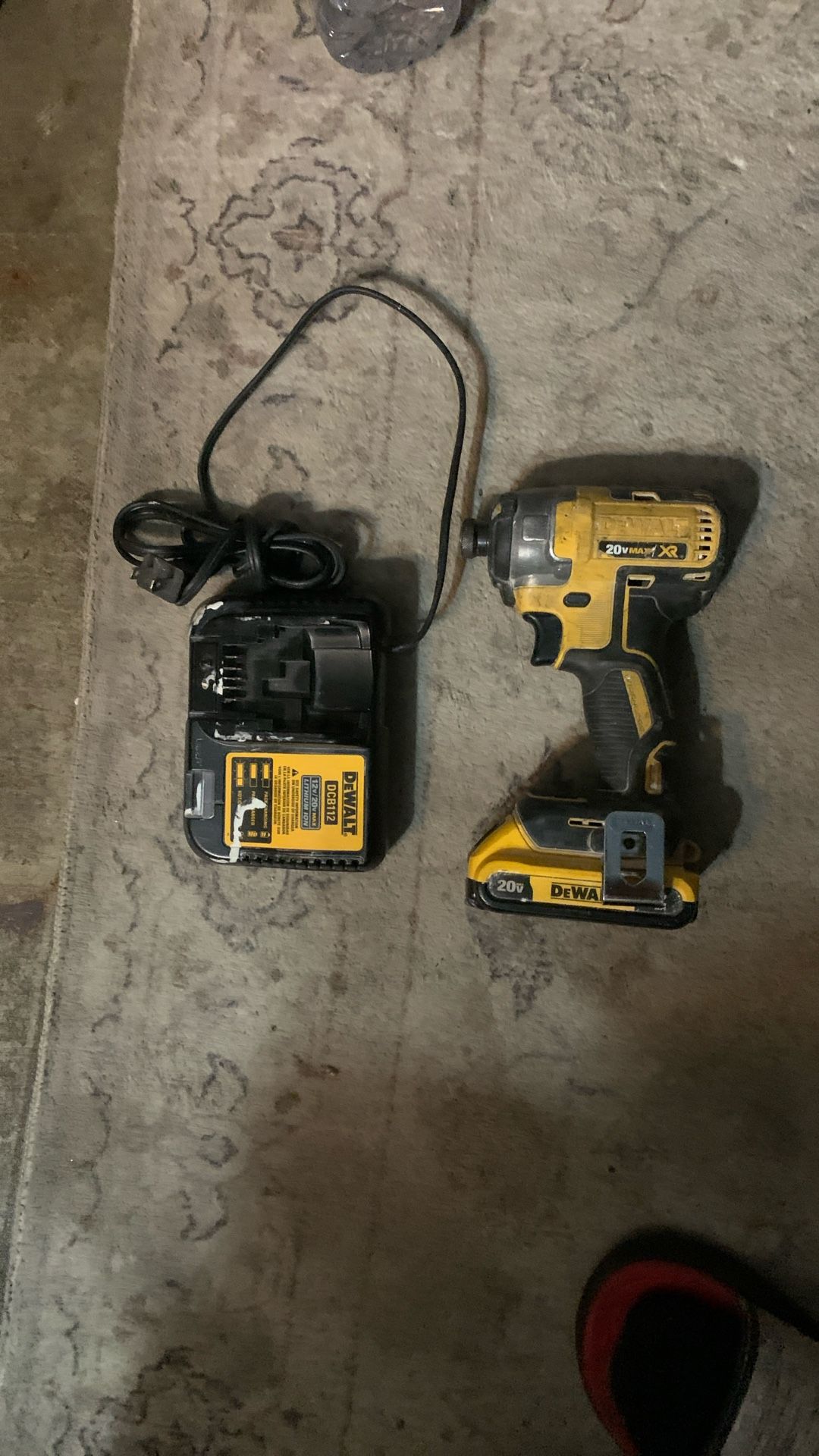 Dewalt 20 V Max XR Power Drill With Charger
