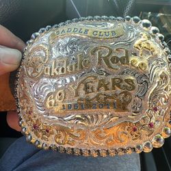 Skyline Silversmith Belt Buckle