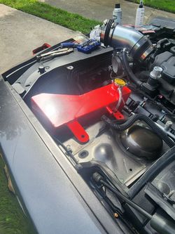 Dodge charger  coolant recovery tank
