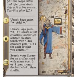 MTG - Urea’s Saga - MB2 White Frame