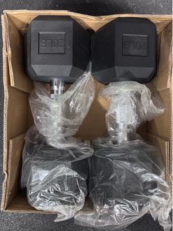 NEW - 20 pound dumbbells