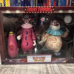 Neca Horror Toony Terrors: Killer Klowns Slim And Chubby