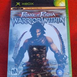 Prince Of Persia Warrior Within Original Xbox Brand New