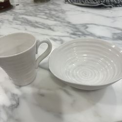 Portmeirion Sophie Conran dishes - white