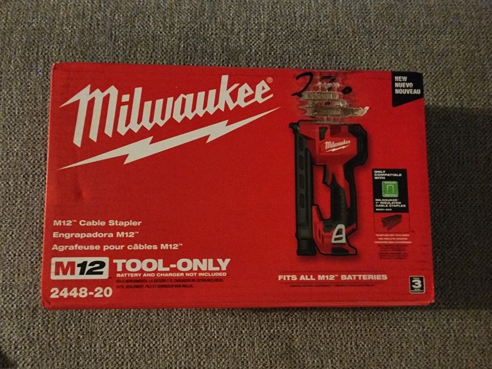 Milwaukee Cable Staple Gun.