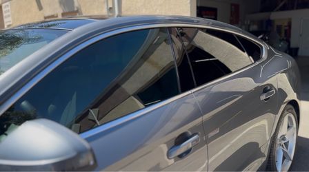 Pre-cut window tint