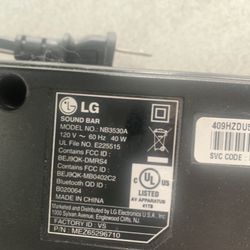 Soundbar LG 