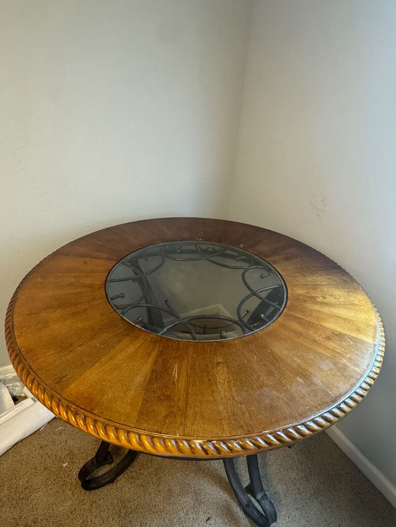 Round Ashley Furniture Dining Table 