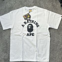 White Bape Tee