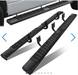 Pair Side Running Boards step bars 1999-2016 Ford F250-F350 F-450 Super Duty Super Crew Cab