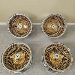 13x7 Stamped 88 Spoke Dayton Wire Wheels