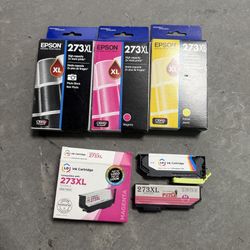 Epson 273XL Black Magenta Yellow