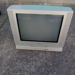 Old Crt Tv, Good For Old Game Systems 
