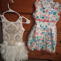 Easter dresses $10 each  size 6 & 3