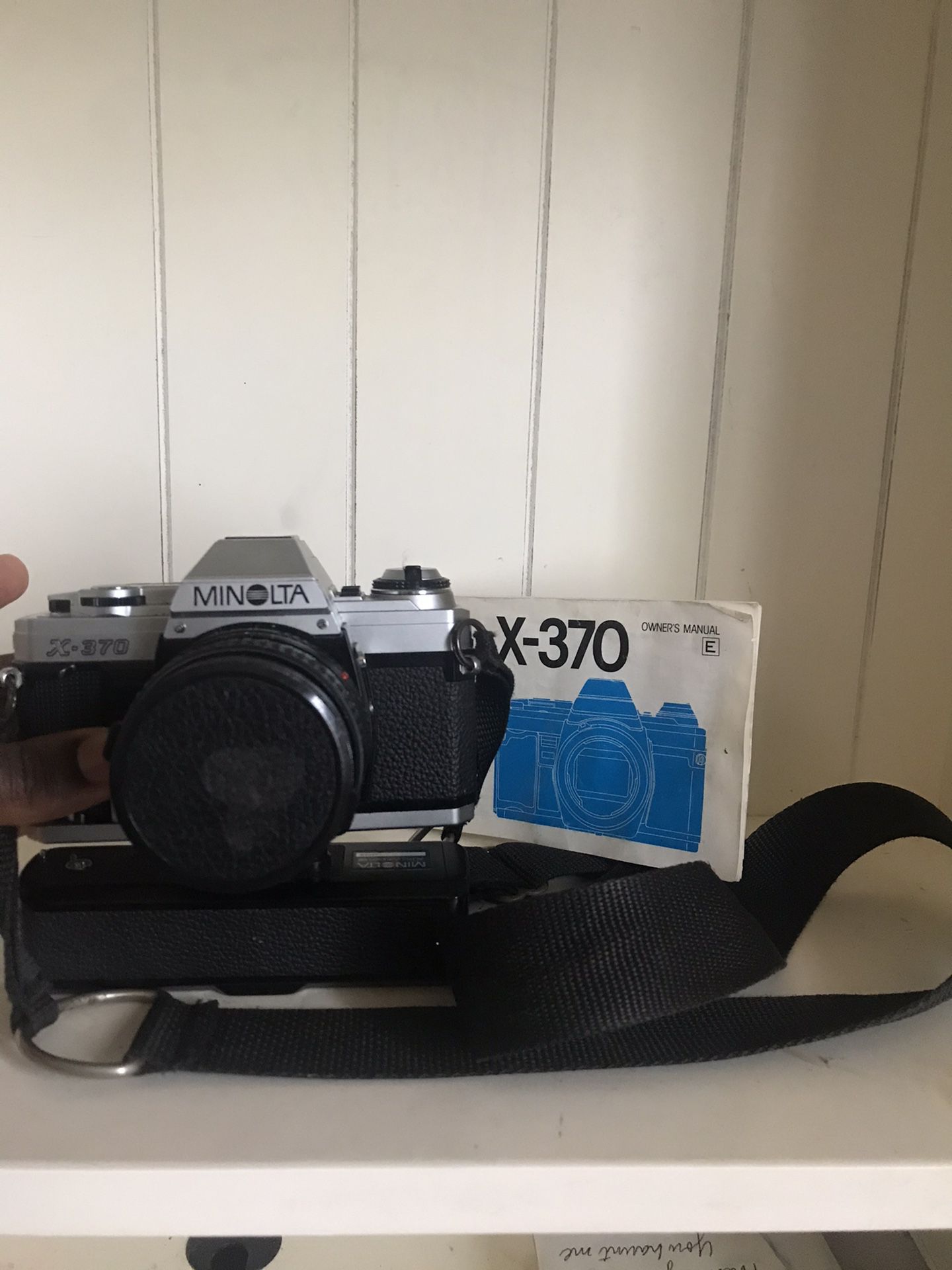 Clean Minolta X-370 35mm Film Camera