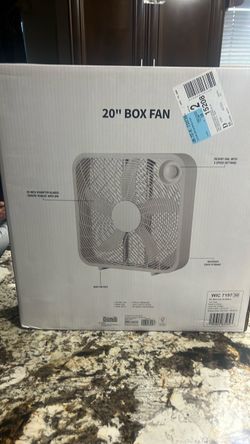 20” box fan