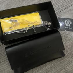 Chrome Hearts Men's Black and Yellow Sunglasses