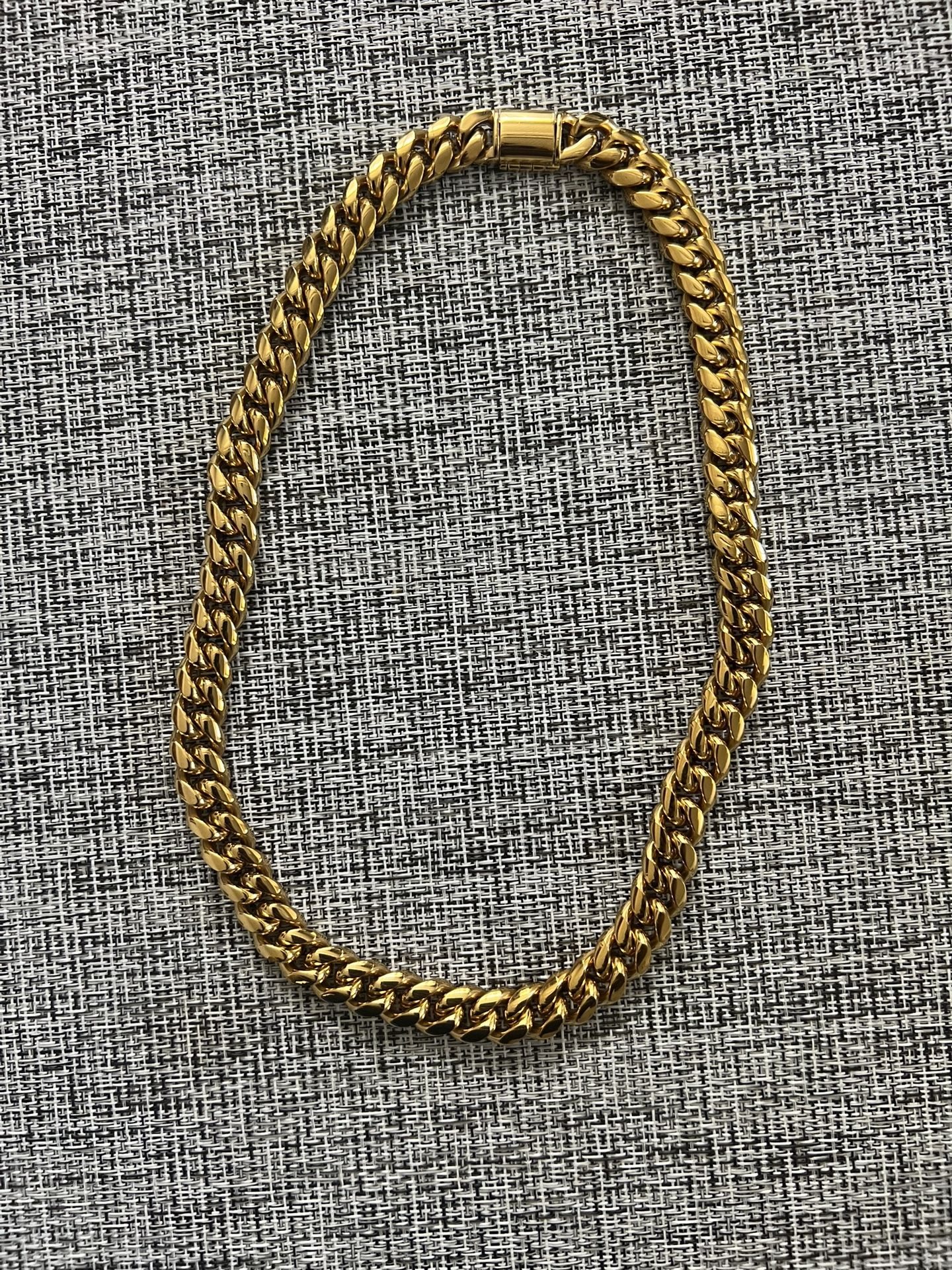 Gold plated chain