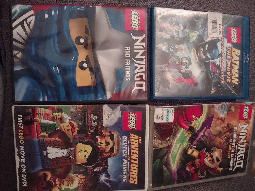 Lego DVD 📀 Movie 🍿🎥 Lot