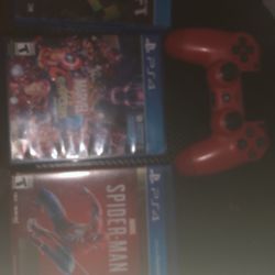 Ps4 Games And Controller