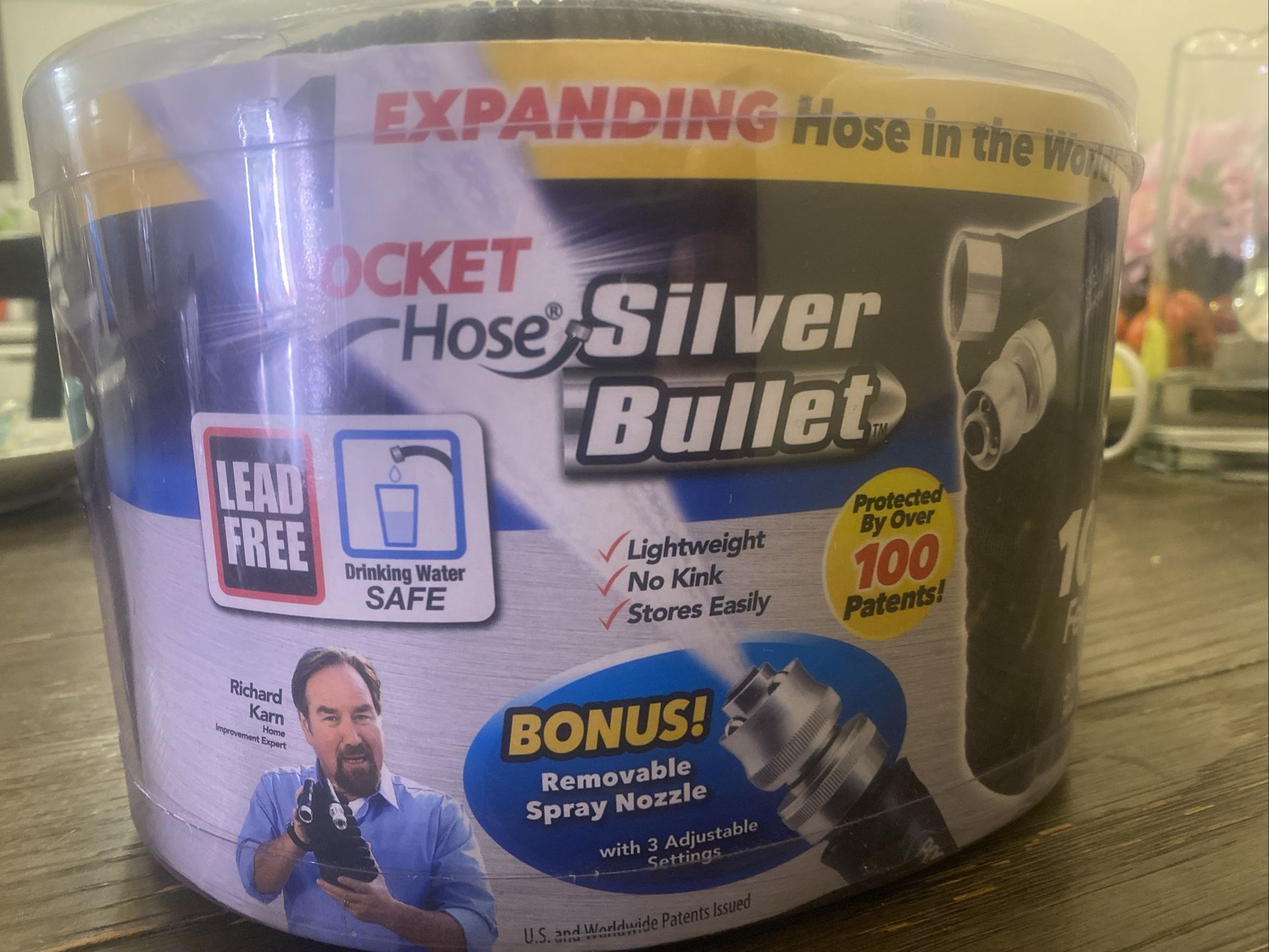 Pocket Hose Silver Bullet 100ft