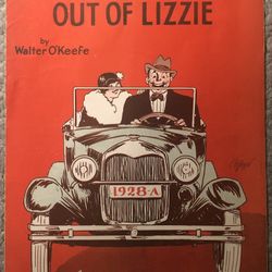 Rare Antique 1928 Henry’s Made A Lady Out Of Lizzie Sheet Music-Nice To Frame
