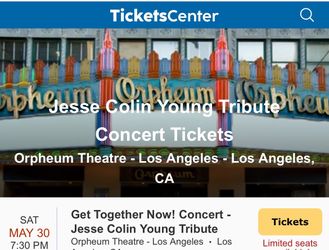 Jesse Colin Young Tribute / Orpheum Theater