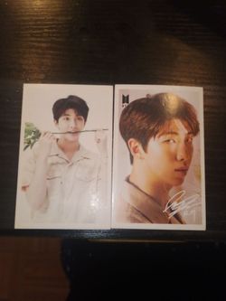 BTS RM photo cards