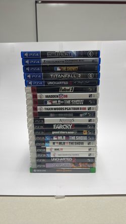 Lot of PS4 & PS3 Games and 1 XBOX ONE Game