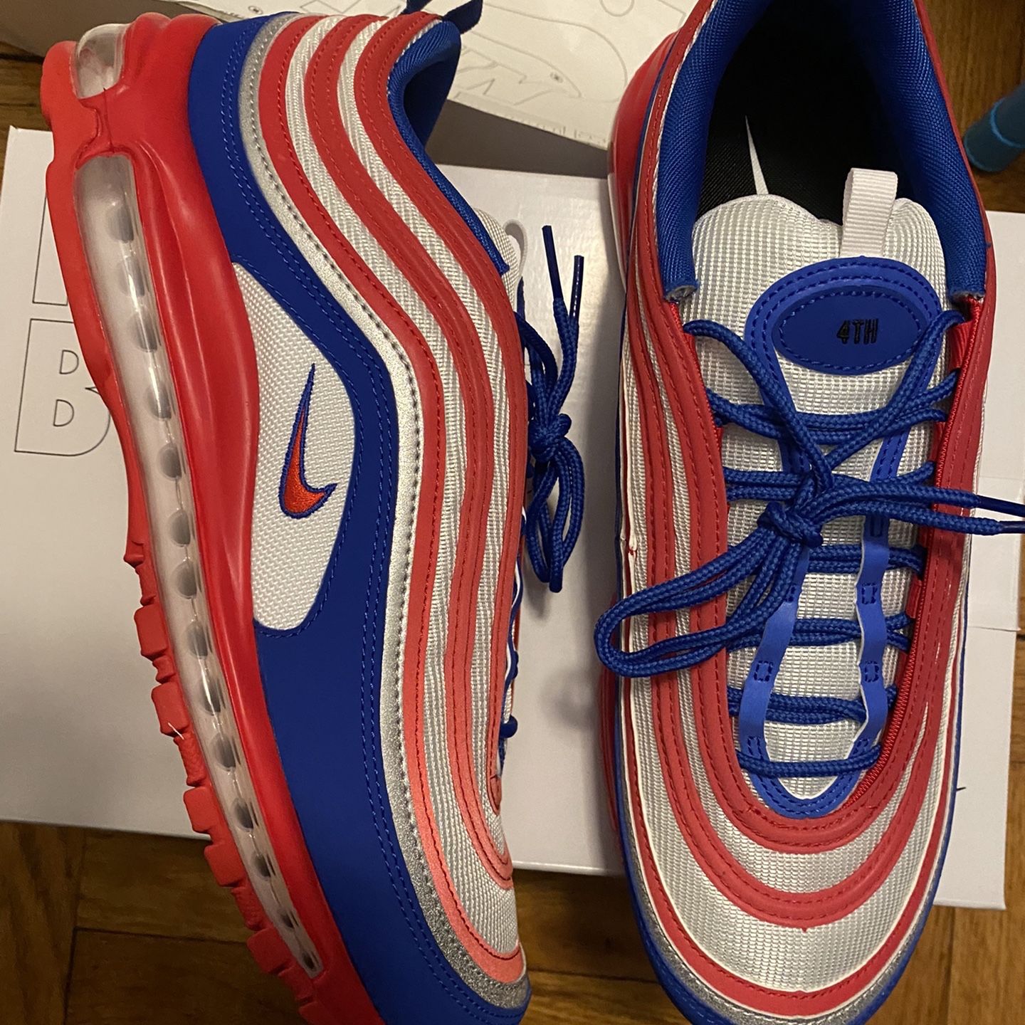 Air max 97 4th of july best sale
