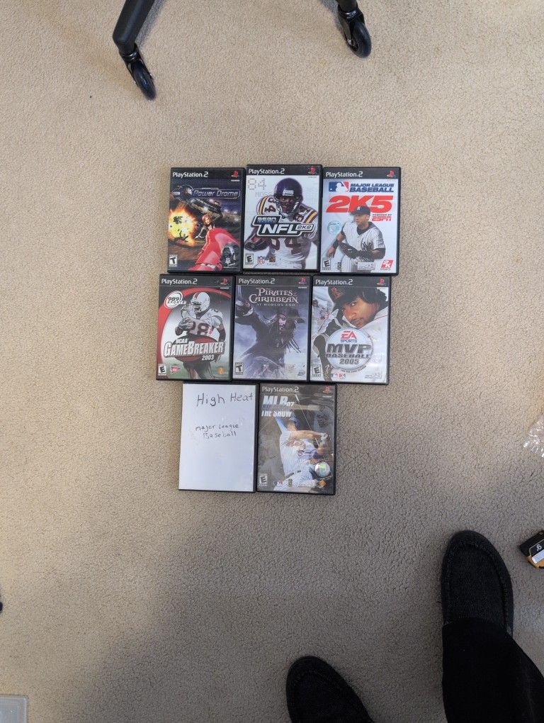PlayStation 2 Game Lot