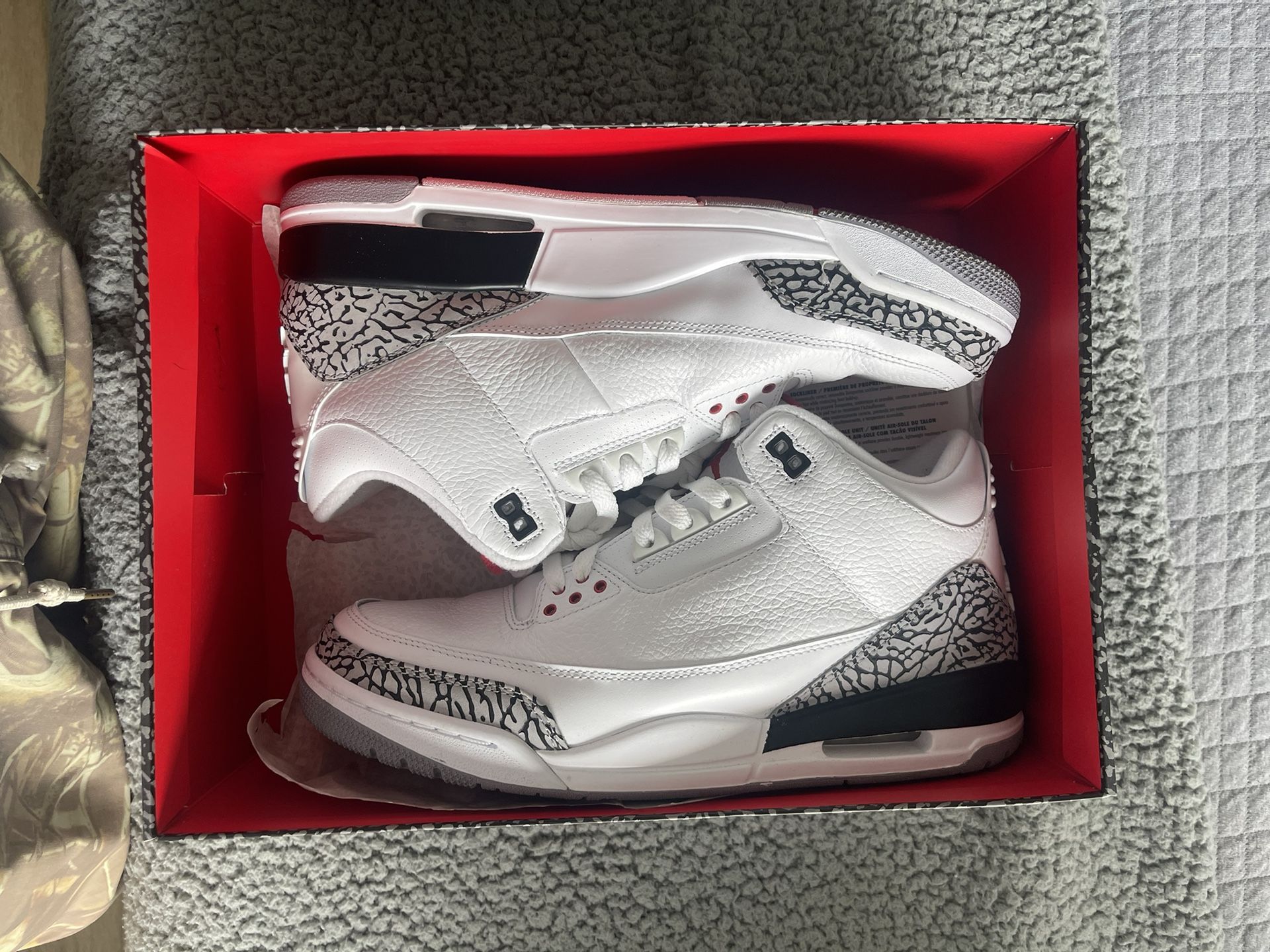 Jordan 3 White Cement