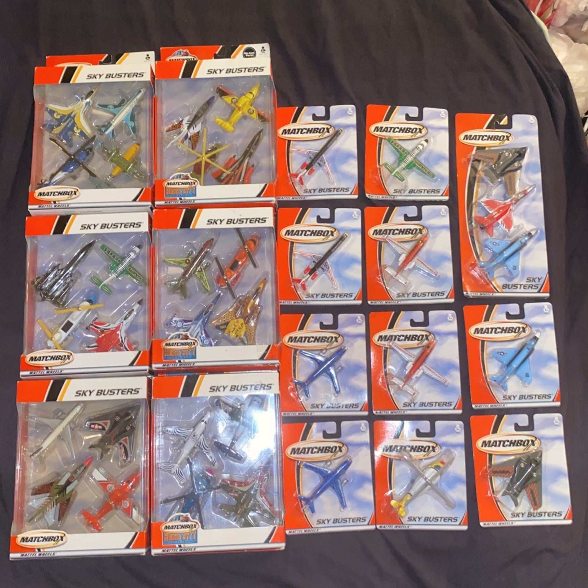 Matchbox Sky Busters Airplanes 2 Complete Sets Matchbox Vintage