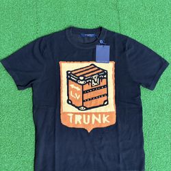 black cotton graphic tee 