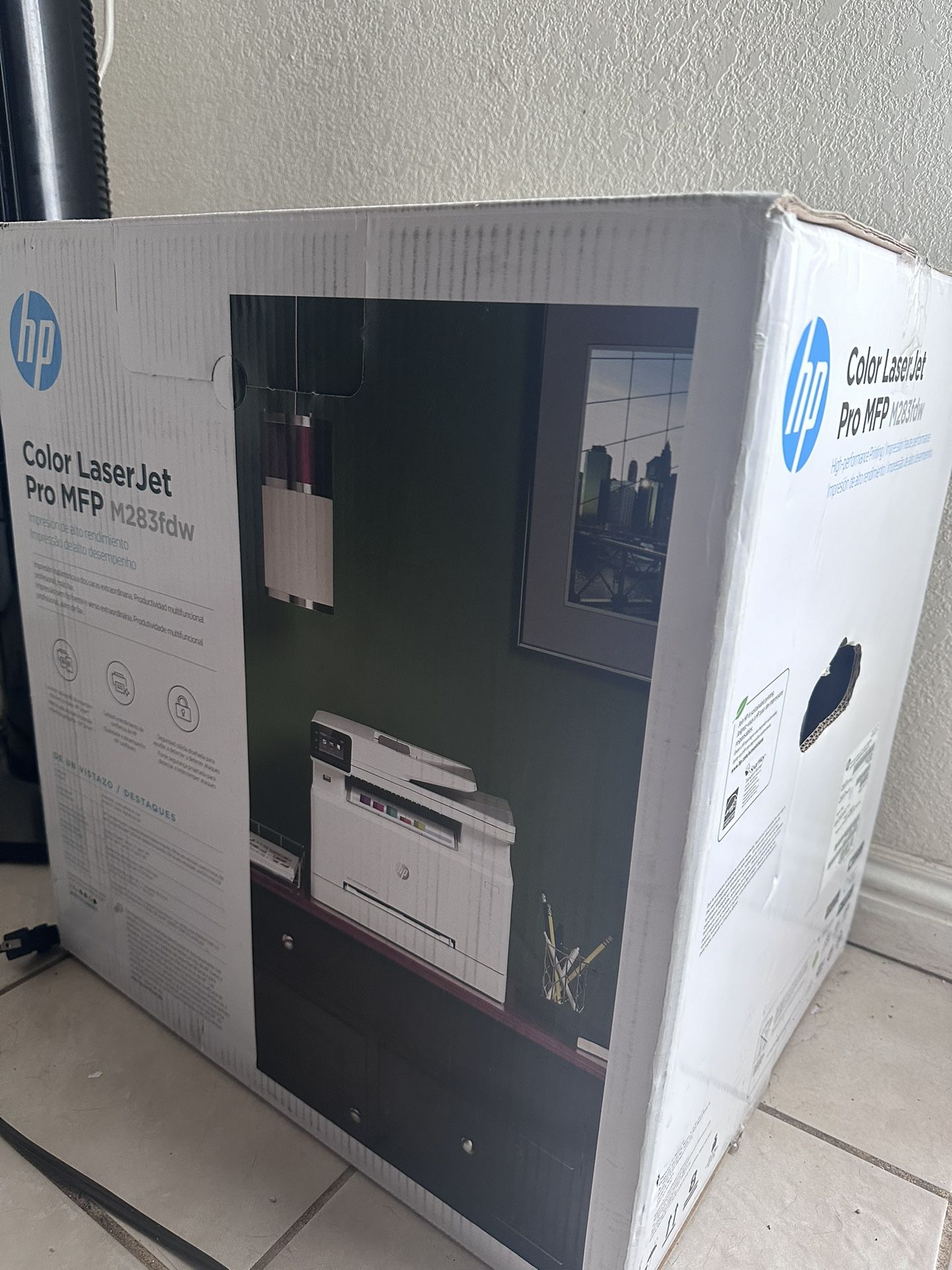 Printer Scanner Color LaserJet Pro MFP M283fdw