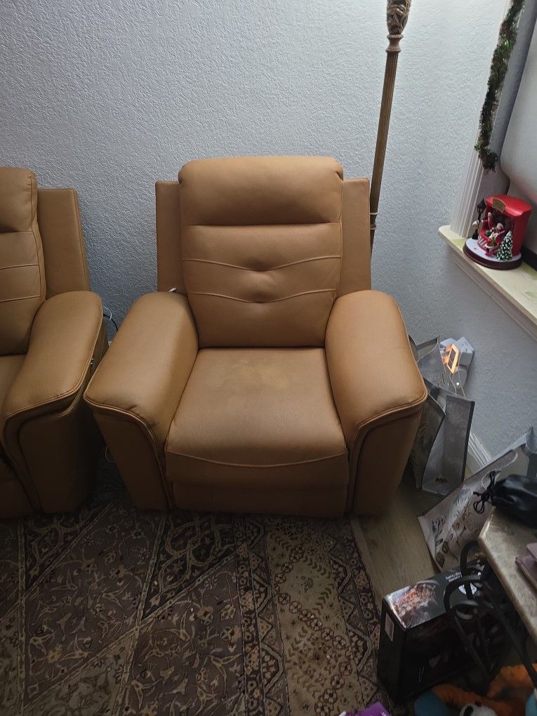 Recliner Loveseat & Single Recliner For Sale!