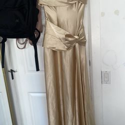 Juno Golden Dress