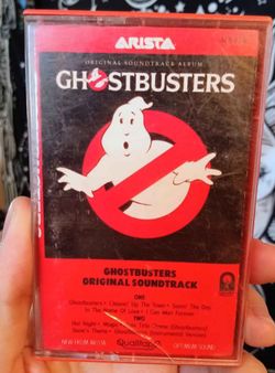 Ghostbusters soundtrack cassette tape