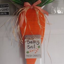 Easter Carrot Wreath