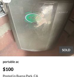 Portable air conditioner