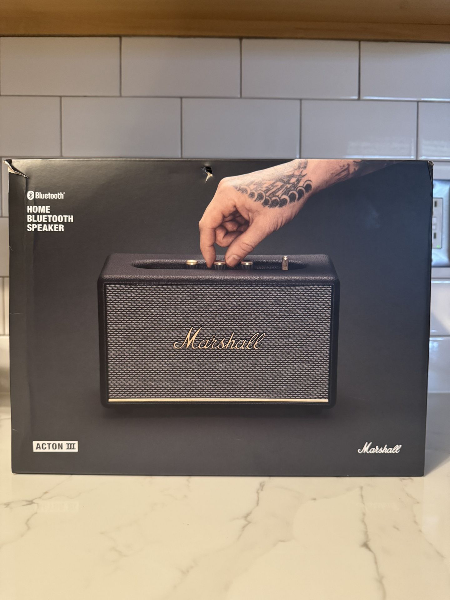 Marshall Action 3 Home Bluetooth Speaker