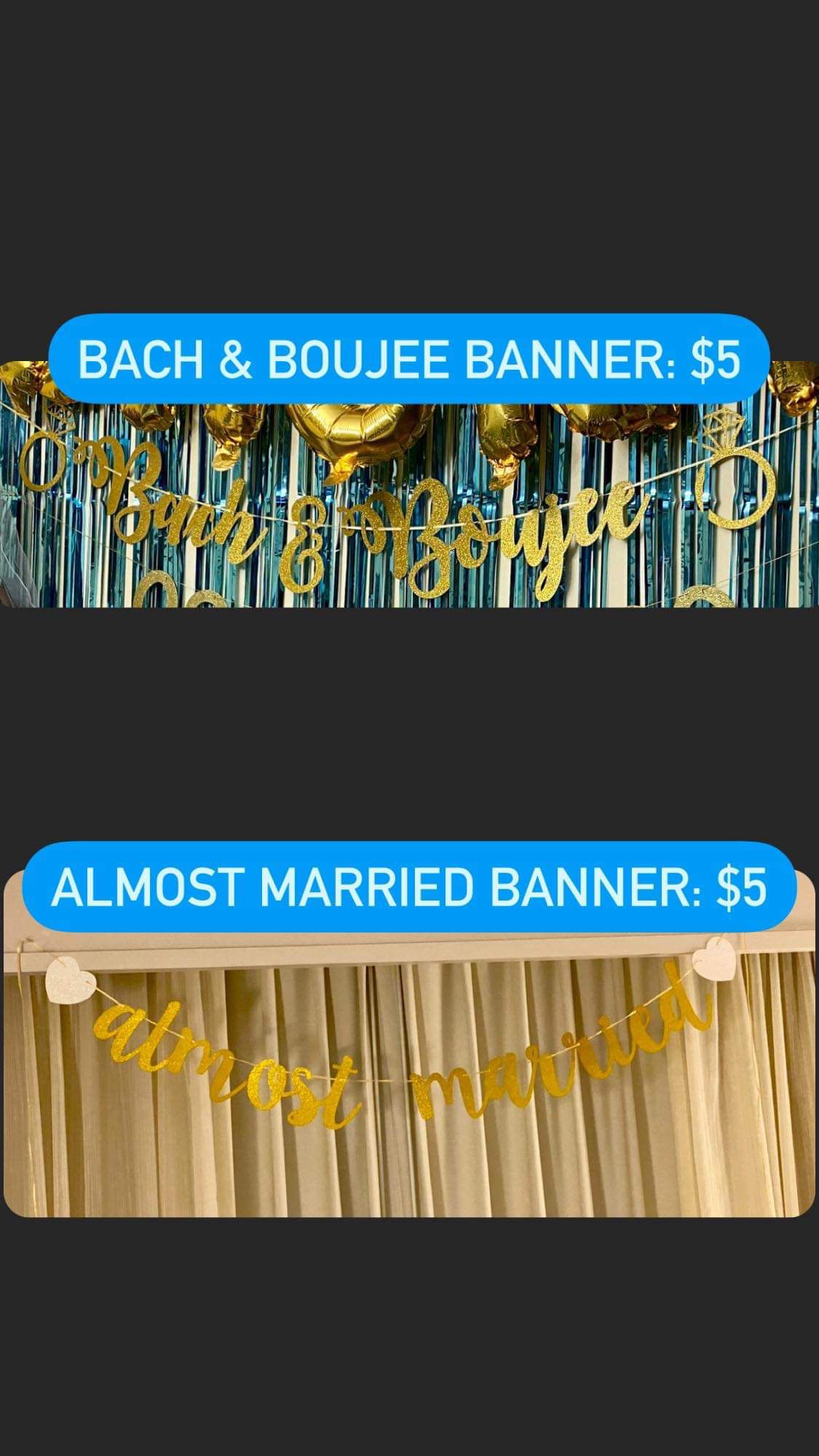 Wedding Decor - Banner