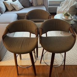 Mid-Century Modern Counter stools 