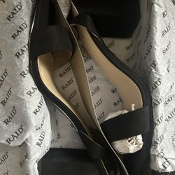 black heel sandals size 11