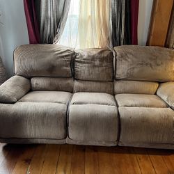 Polyester Reclining Couch 